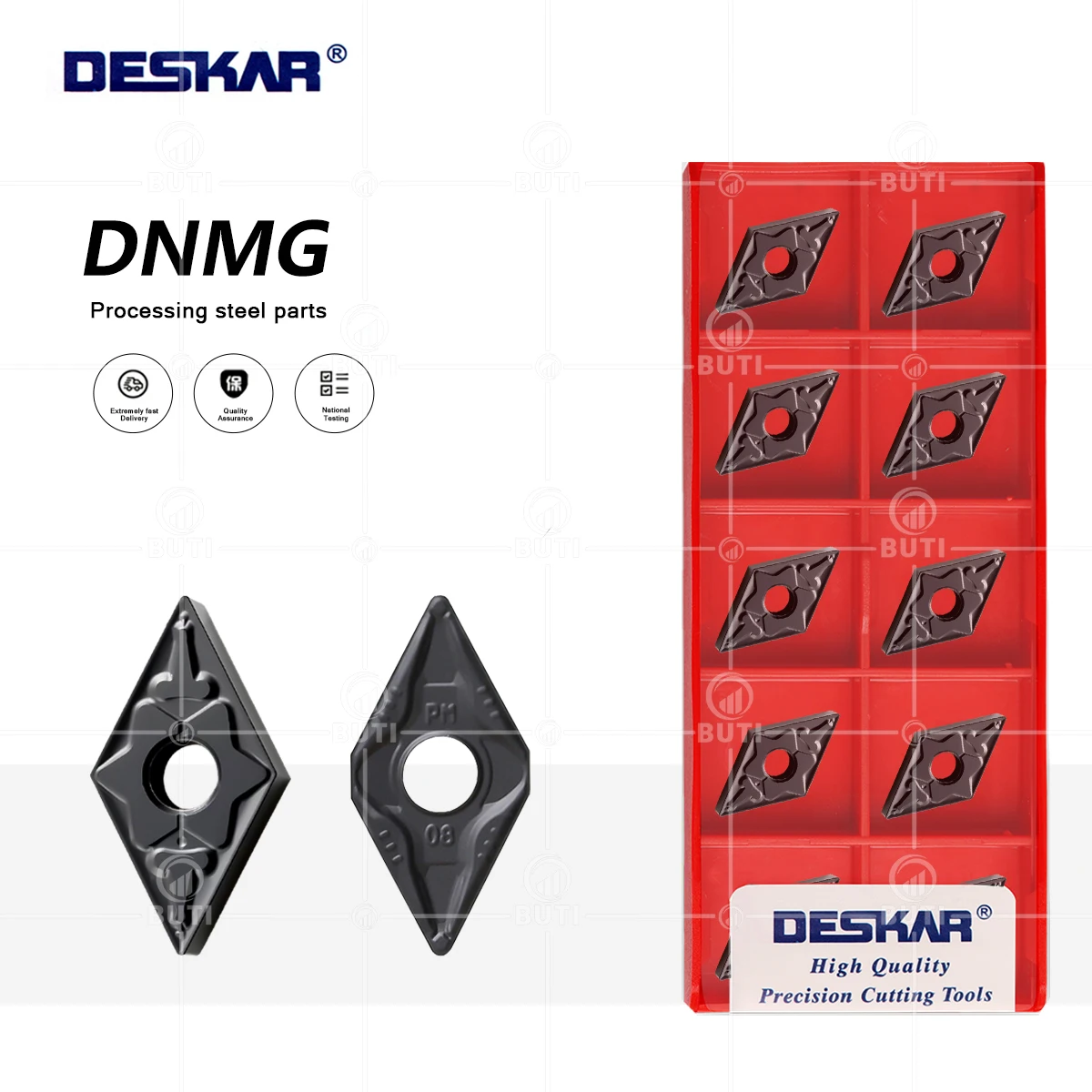 

ПРОКАР ДНМГ 150404 ДУМГ 150408 -ТМ ДНМГ 150608 -PM LF9118 100% оригинальный токарный станок с ЧПУ, твердосплавные вставки для стальных деталей, внешний круг