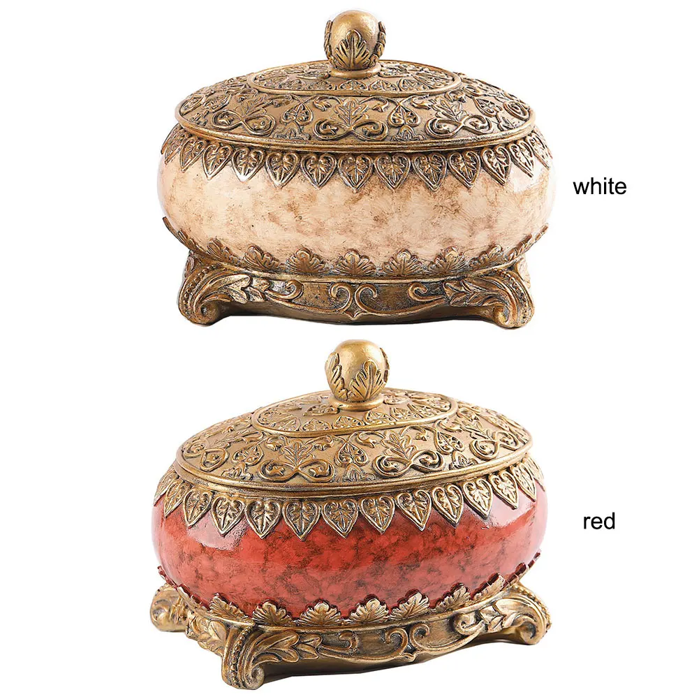 Винтажная шкатулка для драгоценностей серьги ожерелье коробка хранения