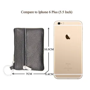 Новое поступление, повседневный женский домохозяин для дома, модный кожаный чехол для монет, чехол, кошелек, мужской держатель для автомобильных ключей, брелок