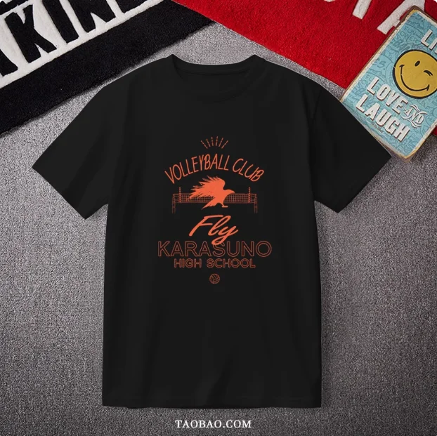 Аниме Хайкю!! Хината Сёйо Тобио Кагеяма Савара коуши футболка с короткими