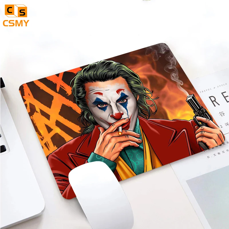 

Коврик Joker для ноутбука, коврик для небольших игр, аксессуары для настольного ПК, игровой коврик для мыши, коврик для мыши, коврик, коврик, ани...