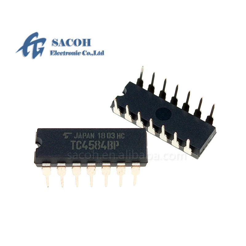 10 шт./лот новый оригинальный TC4584BP или TC4584BF TC4584BFN TC4584 или TC4583BP или TC4585BP TC4585BF DIP-14 Hex Schmitt триггер