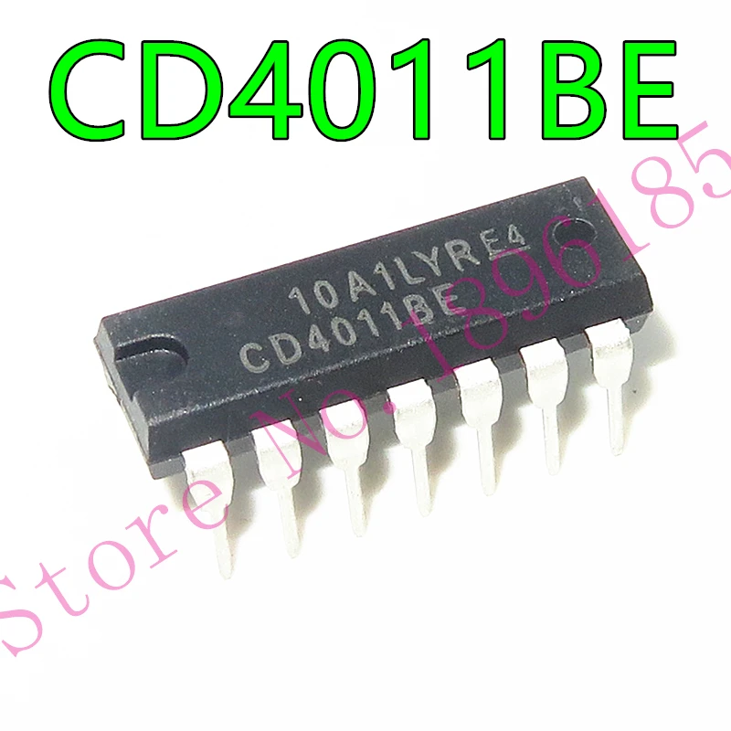 Новые шлюзы CD4011 CD4011BE cd4011nl DIP14 MOS NAND | Автомобили и мотоциклы