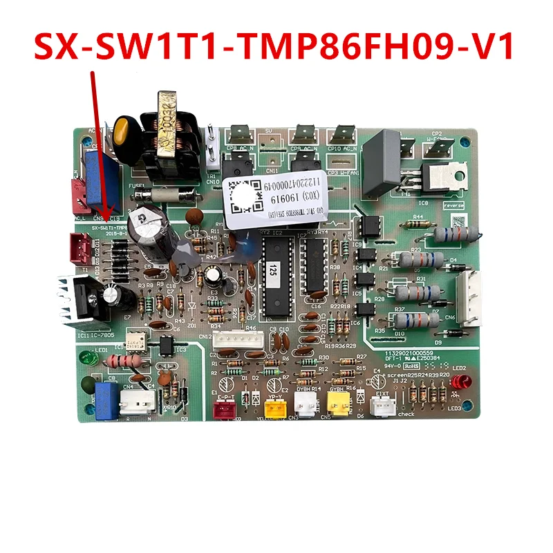

Плата кондиционера QRD-SWIC-HCE2 SX-IT1W3-1-M37546 Плата SX-SW1T1-TMP86FH09-V1 R 60070114800 часть