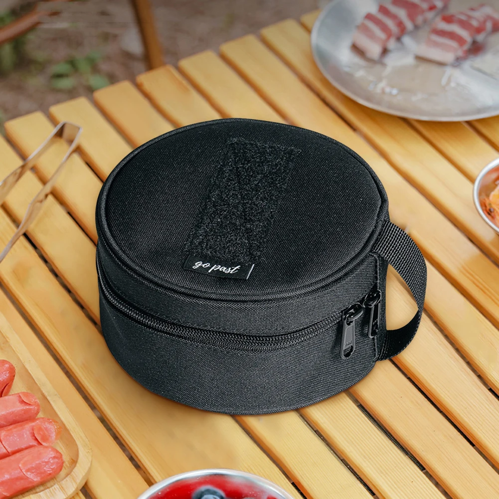 

Защитная Сумка для кемпинга и пикника 600D, сумка для хранения столовых приборов из ткани Оксфорд, чехол для хранения столовых приборов для ул...