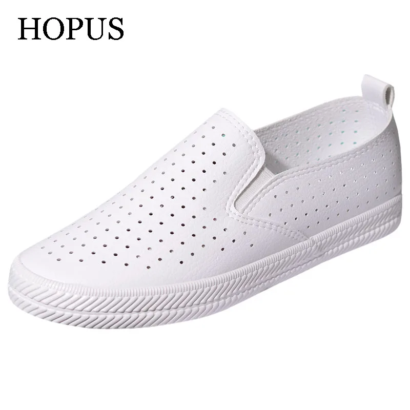 

Women's Flats 2022 New Korean Style Comfy PU Leather Casual Shoes Solid Color Breathable Mesh Simplicity Fashion Vulcanize Shoes