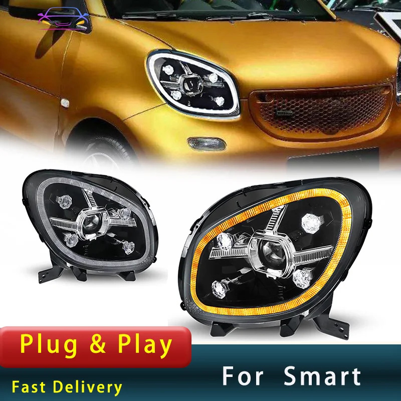 Автомобильные фары для Benz Smart 2015-2019 W453 W451 W452