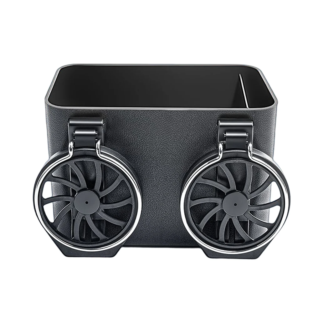 

Multi-Function Tissue Box Vehicle Car Tissue Holder Practical Can Put Water Cup Car Interior Decoration