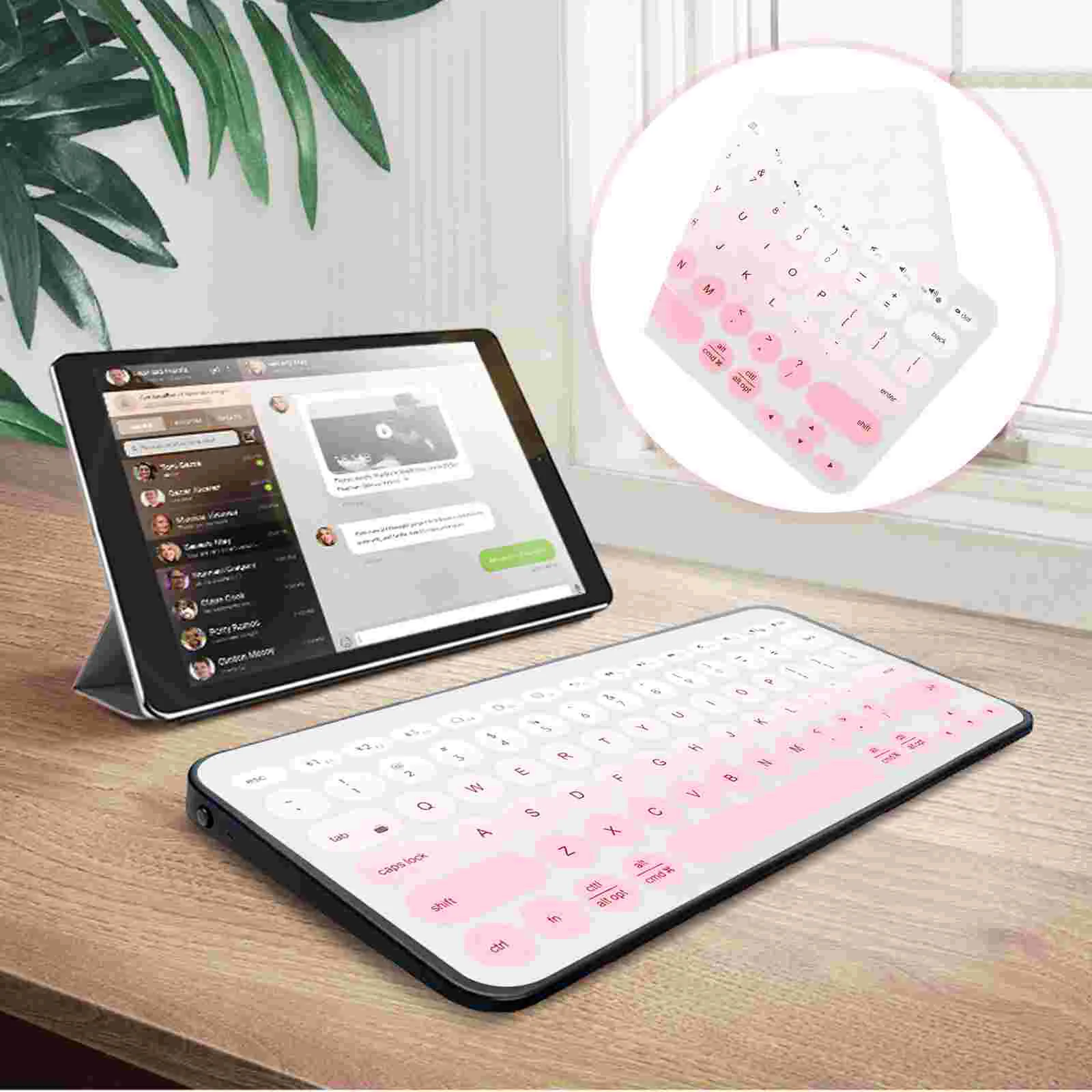 

1pc Keyboard Adorable Delicate Creative Skin Cover Protector Film Compatible for Logitech K380