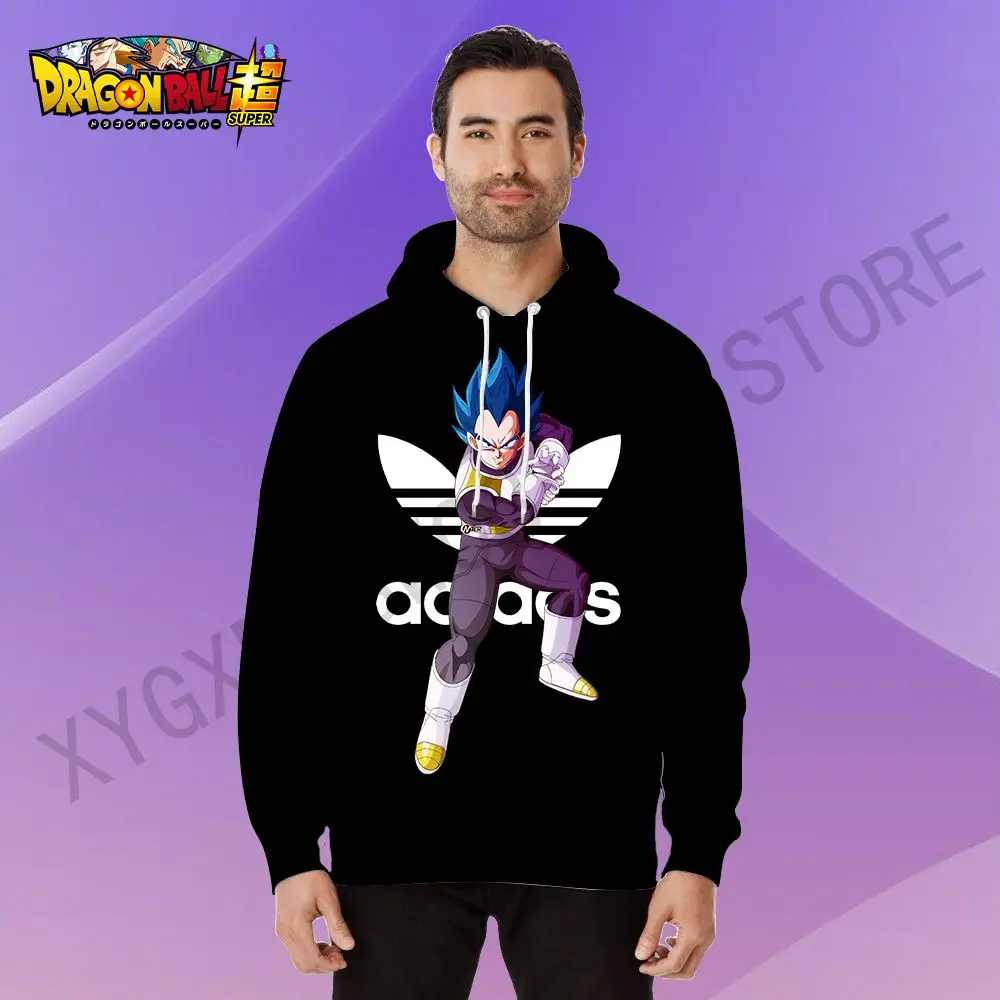 

Men's Hoodies Man Hoodie Dragon Ball Z Hoodie Sweatshirt Male Hoody Clothing Spring/Summer Streetwear Goku Anime Clothes Hip Hop
