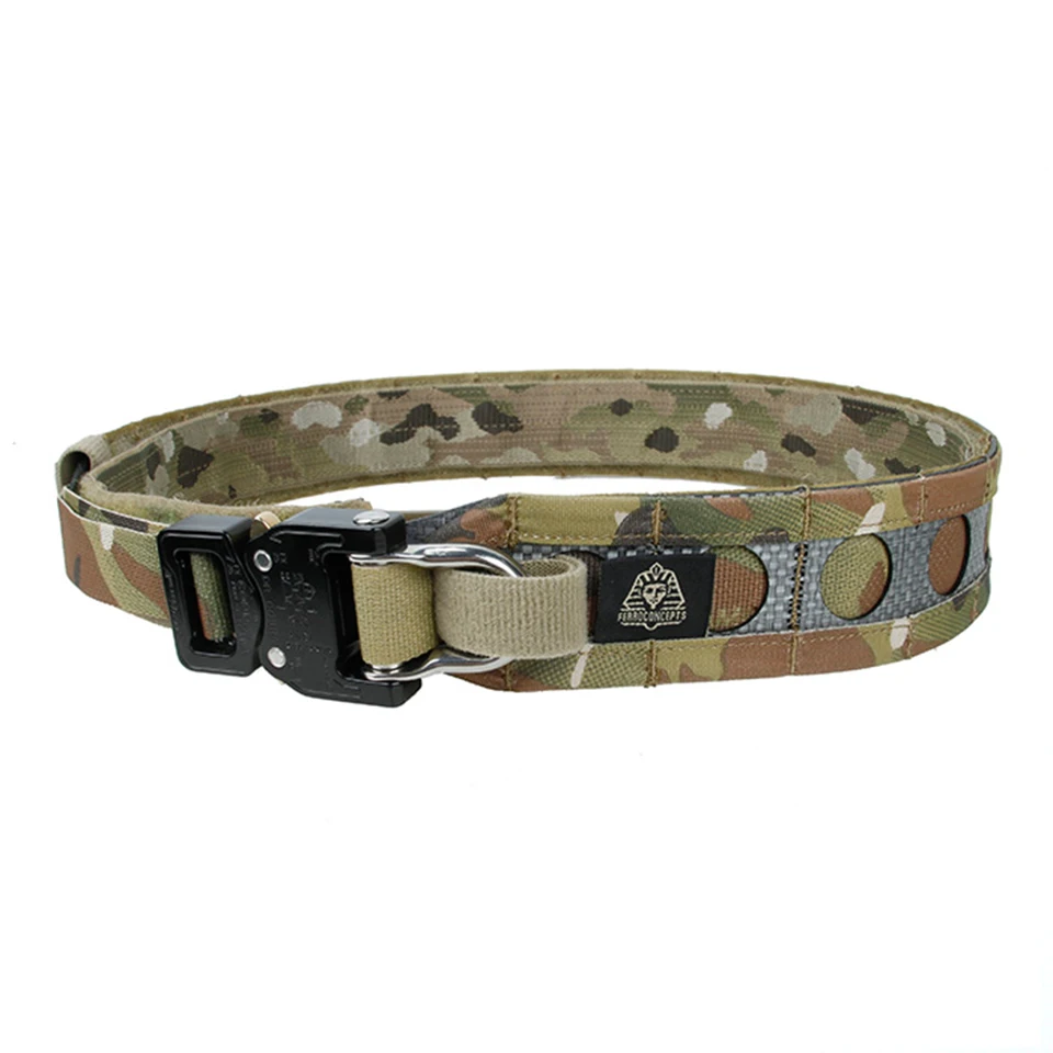 

TMC3561 New FERRO Bison Style Belt Tactical Waist Seal Double Ring Buckle Tegris Material Two-Layer Laser Cutting Process