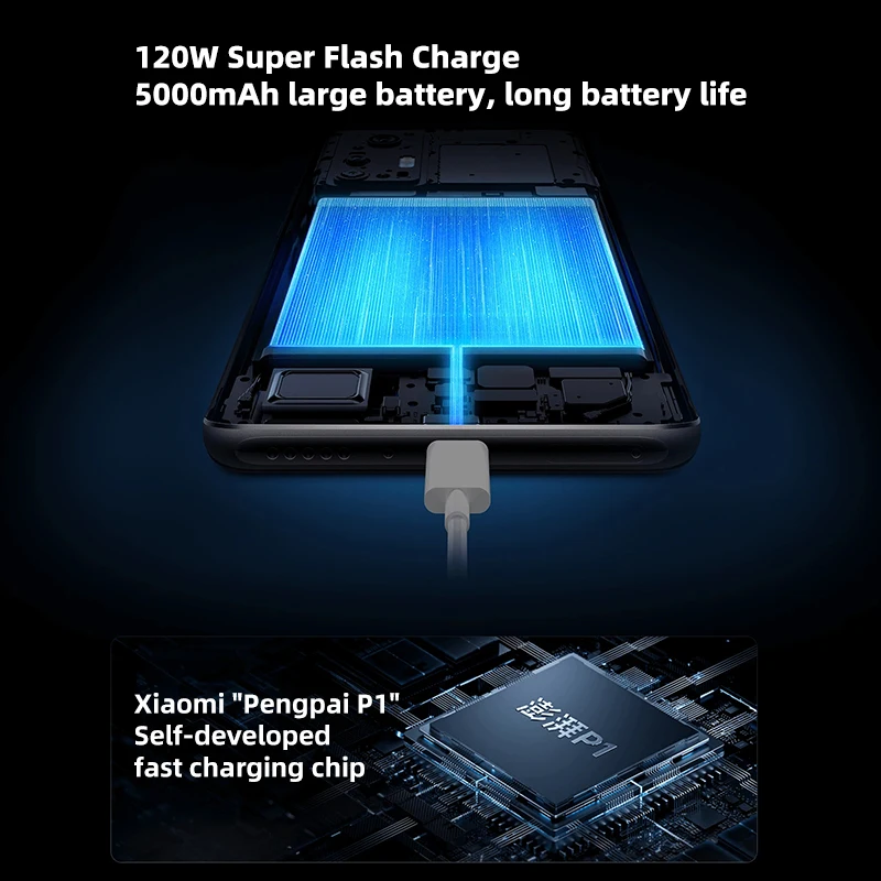 Global Rom Xiaomi Redmi K50 Ultra Smartphone 5G Snapdragon 8+ Gen 1 NFC 120W Charging 6.67'' Display 108MP Camera Mobile Phone