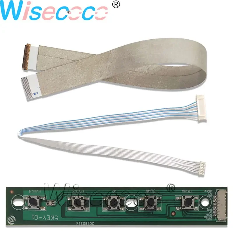 ЖК-дисплей Wisecoco 10,1 дюйма VVX10F011B00, IPS-экран 1920×1200 с 30-контактным разъемом EDP для платы драйвера Raspberry Pi Windows (art.: 3920ce54ea337) - 3920ce54ea337