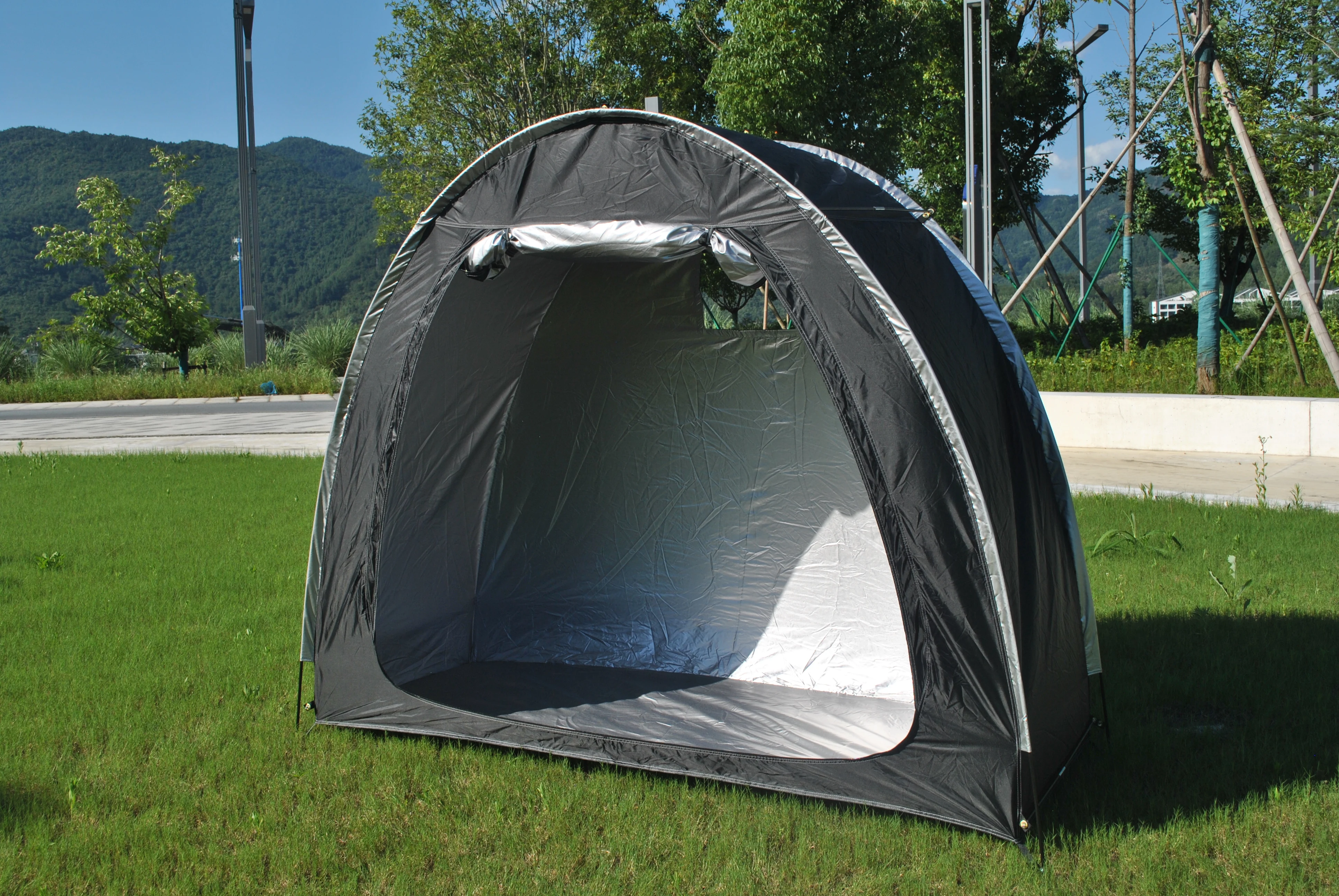 CZX-401 Велосипедная палатка Сарай для хранения велосипедов 210D с дизайном окна