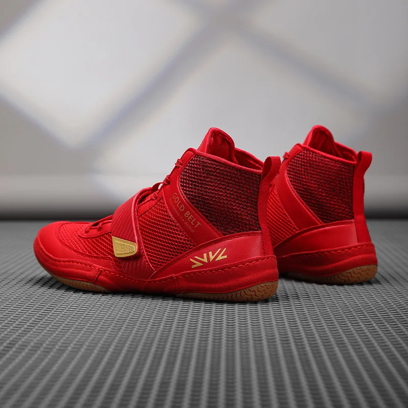 Ботинки мужские и женские износостойкие дышащие боксерские туфли удобная обувь