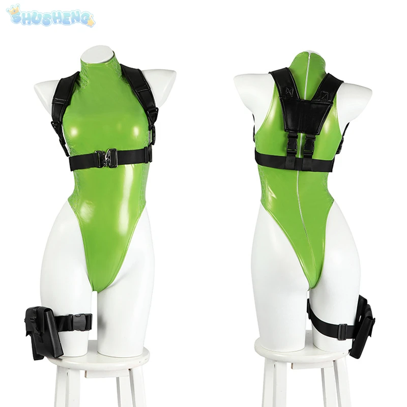 Костюм для косплея на тему игры уличного истребителя белый костюм белое бикини