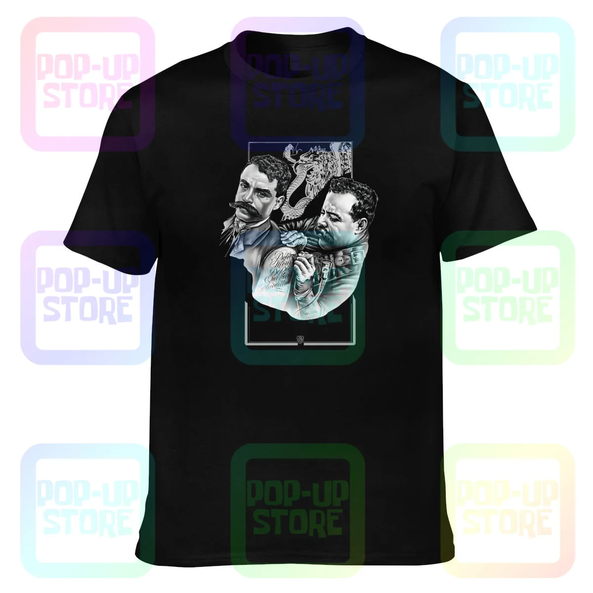 Футболка с татуировкой и чернилами Og Abel Villa Zapata городская футболка премиум-класса