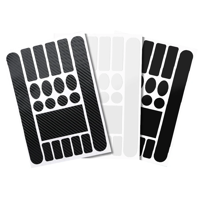 

1 Set Bicycle Chain Protection Sticker MTB Bike Care Chain Sticker Folding Frame Protective Film Anti-scratch Rhino Skin Sticker