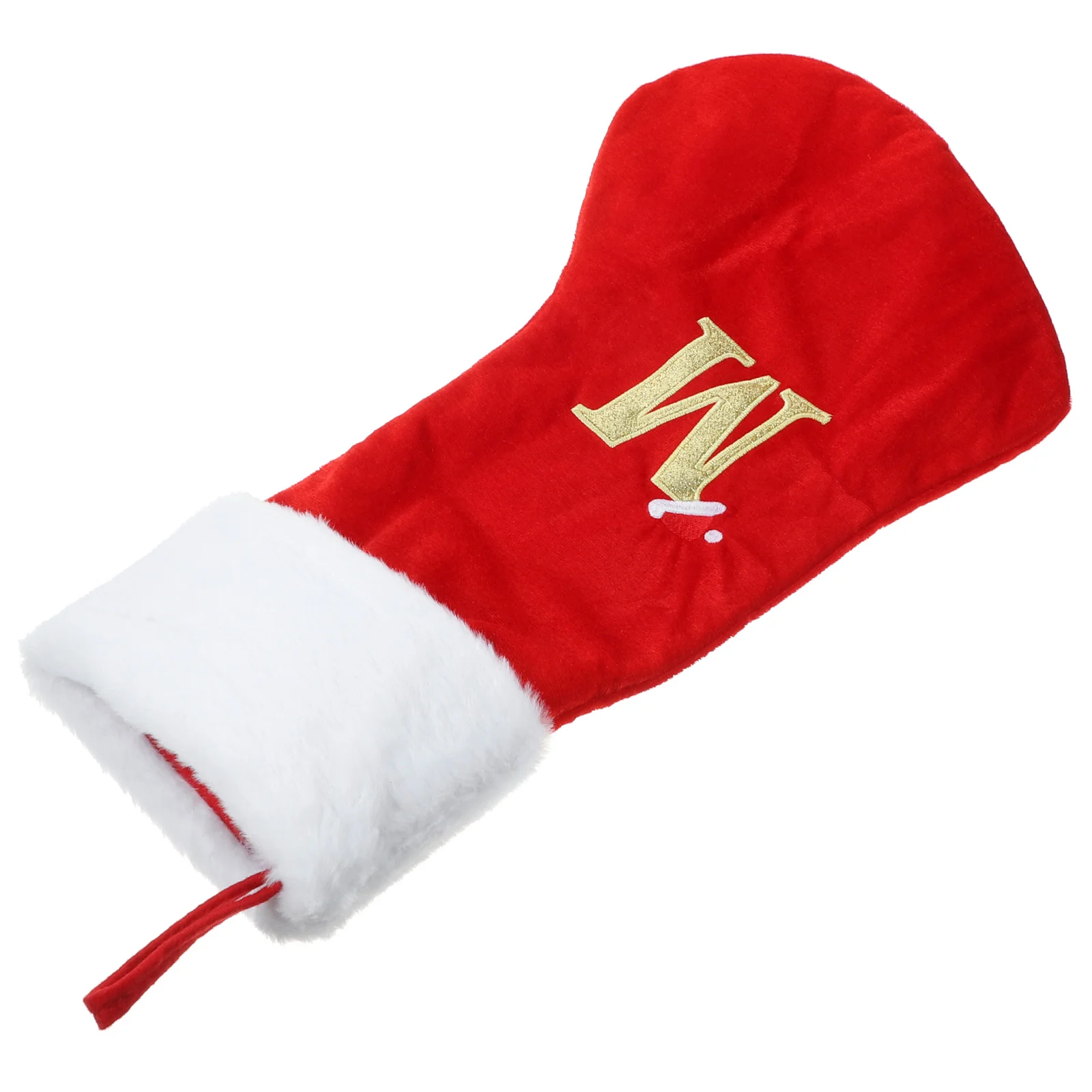 

Декоративные рождественские носки, носки для рождественской вечеринки, рождественские носки с надписью, подвесные рождественские носки (буквы м)