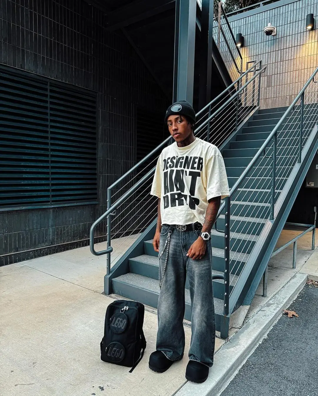 Футболки с графическим рисунком в стиле хип-хоп большие готические уличные