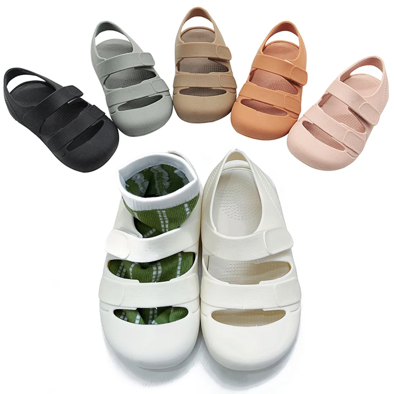 Летняя распродажа детская пляжная Повседневная дышащая обувь на плоской подошве