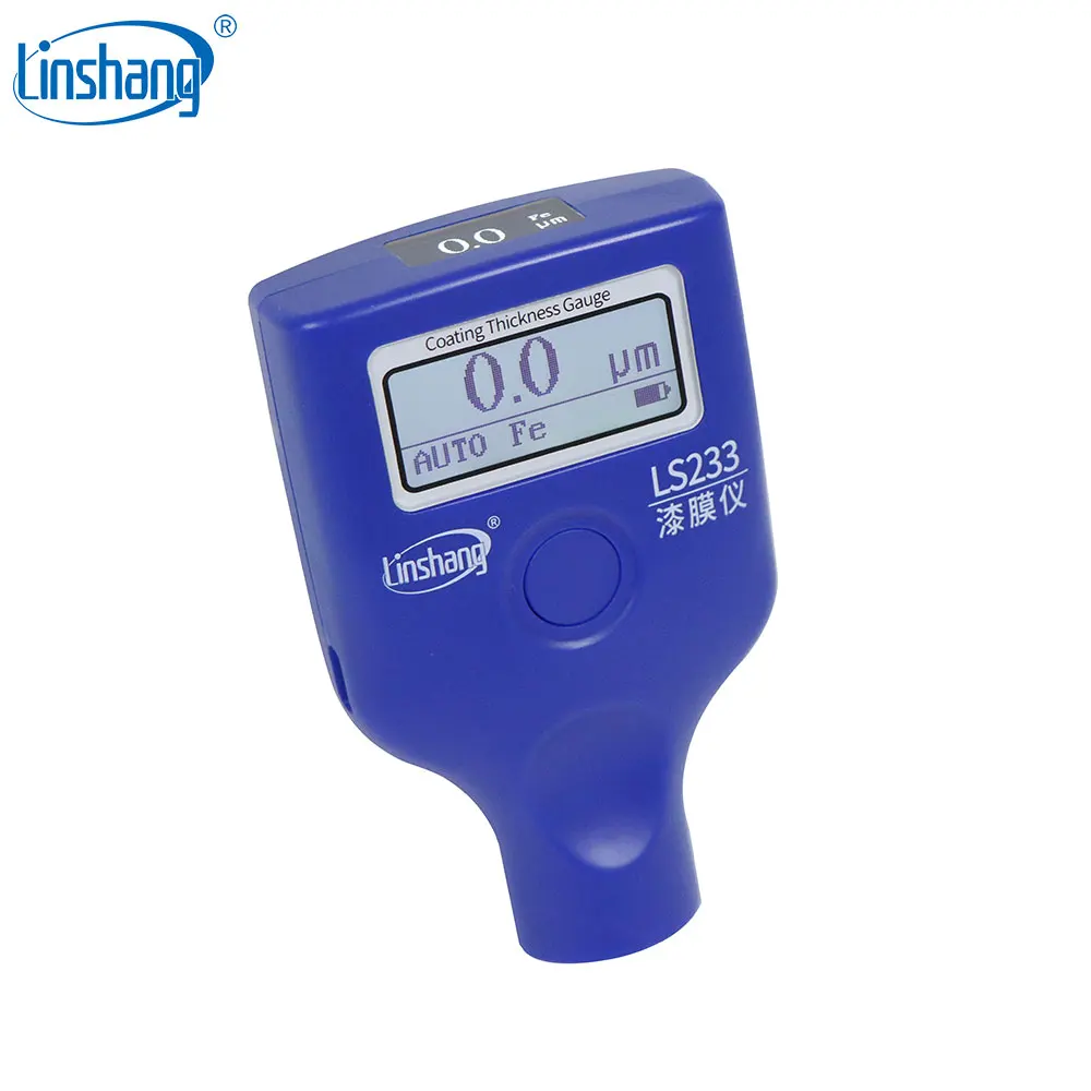 

Car Paint Meter Coating Thickness Gauge Linshang LS233 with Dual OLED for Automotive Auto Painting Low Temperature Resistant