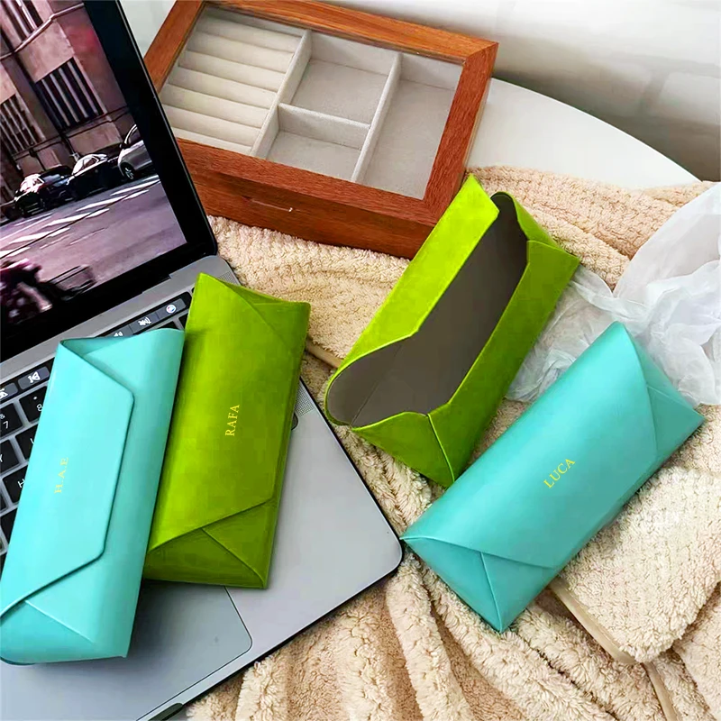 Роскошная Магнитная коробка для очков с надписью на заказ Винтажные