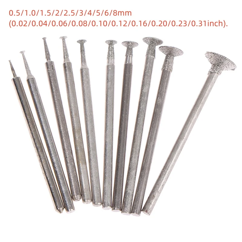 

Насадки для Dremel алмазные 10 шт.