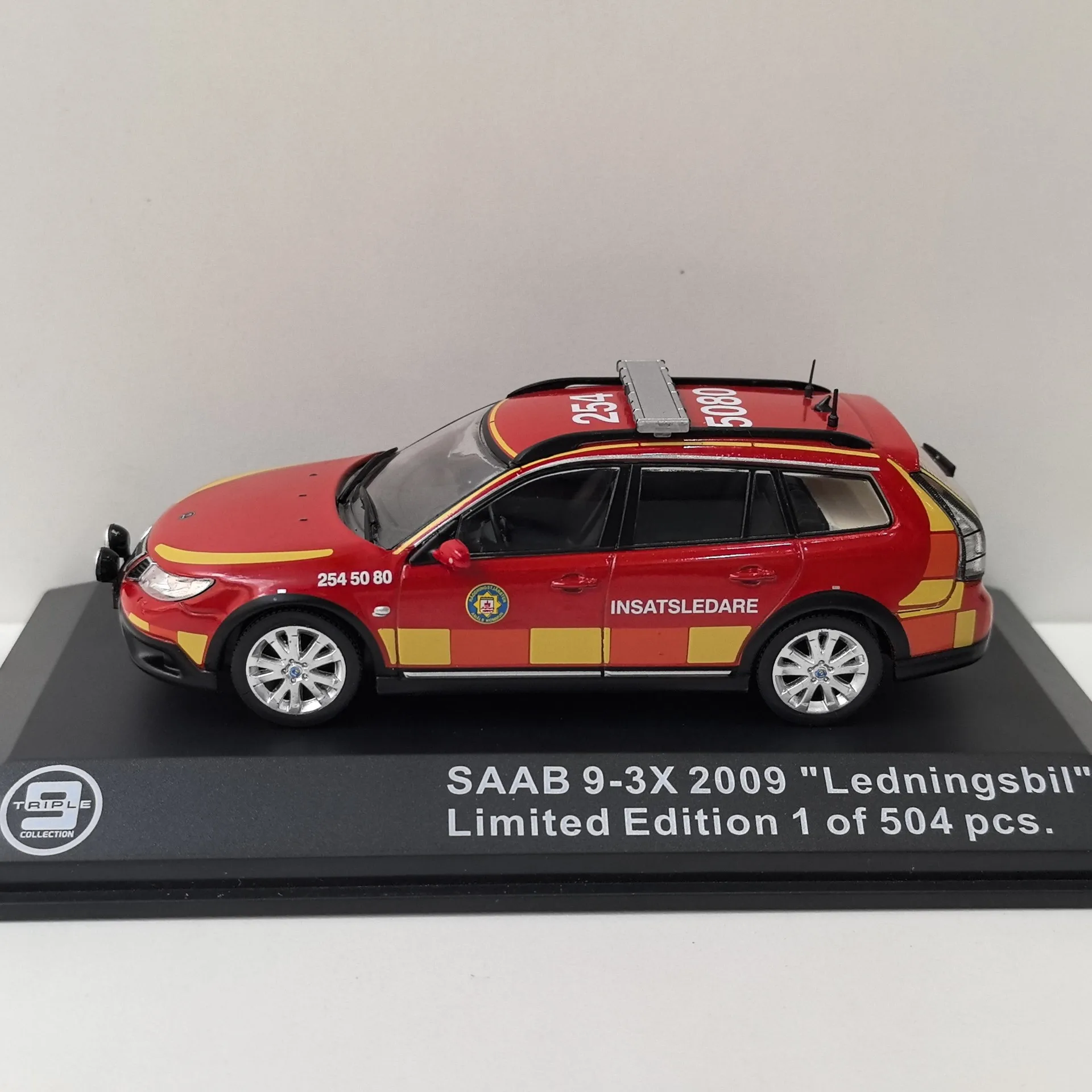 Фото Литая под давлением модель автомобиля из сплава T9 IXO в масштабе 1/43 SAAB 9-3X 2009, Saab 3c №2