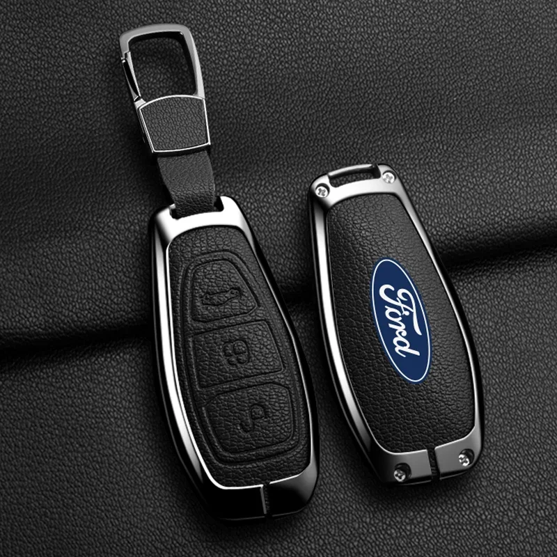 

Новый сплав с 3 кнопками, новый чехол для автомобильного ключа, брелок для Ford Fiesta Focus Mondeo Kuga Escape C-Max/Grand C-Max Ecosport C-Max