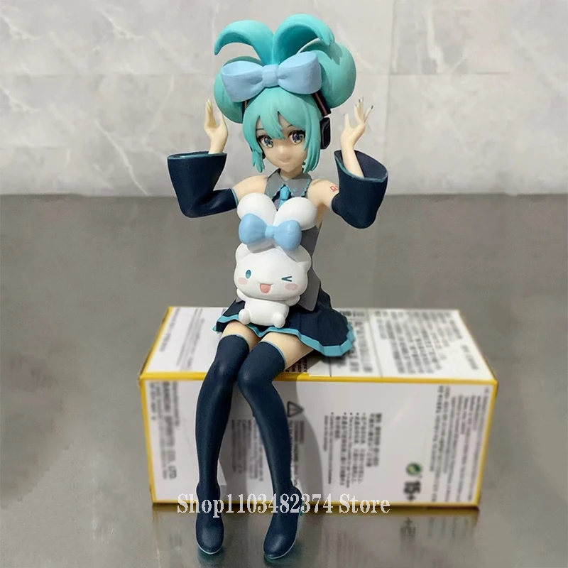 15 см Kawaii Bunny Hatsune Miku модная фигурка Gk лапша стоппер Cinnamoroll модель ПВХ Коллекционная