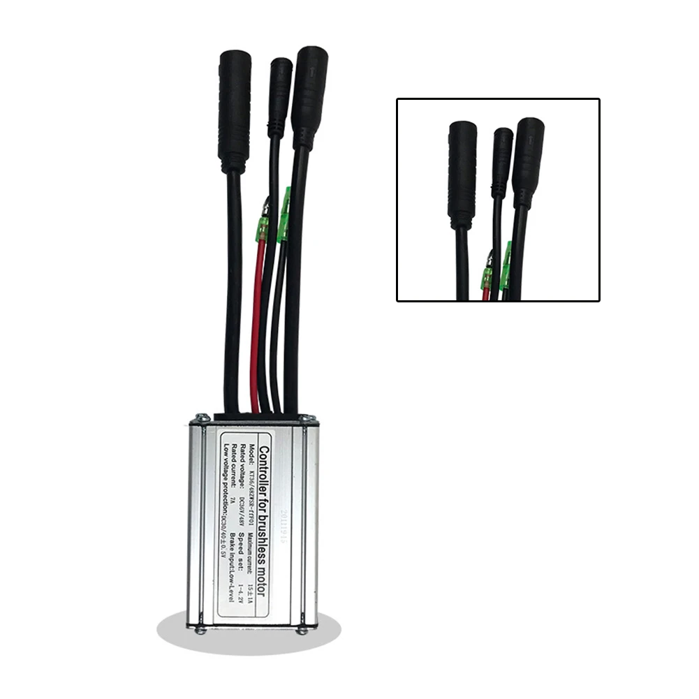 

36V 48V 15A KT Julet Cable ​Controller For 250-350W Brushless Motor Ebike Electric Bicycle Scooter Dual Mode Waterproof Joint