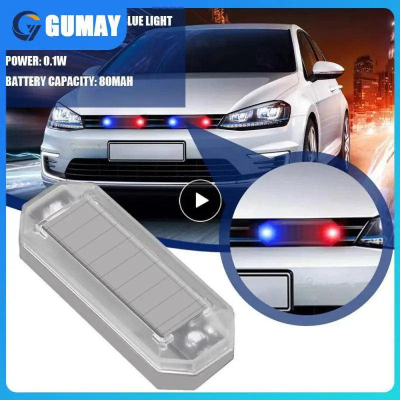 

Led Solar Energy Nocturnal Eye-catching Night Rear-end Collision Prevention Wiring-free Waterproof Easy Installation Onboard Car