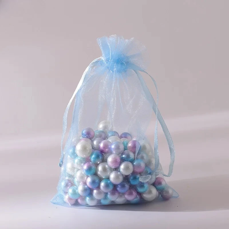 Прозрачные подарочные пакеты из органзы 7*9 10*15 15*20 20*30 см