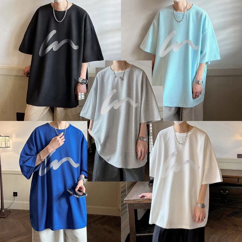 

3XL Oversized T Shirt Short Sleeve Printed T-shirt One Day Ship Out Fashion T Shirts Hight Quality Tops Tees Women Men Clothing