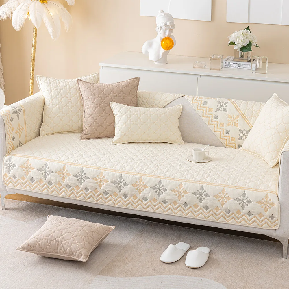 

Four seasons universal jacquard national wind sofa cushion modern minimalist non-slip sofa cushion towel