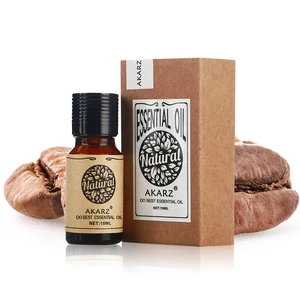 Эфирное масло для кофе AKARZ, натуральное масло, косметика, свеча, мыло, ароматизатор сделай сам, ароматное сырье, масло для кофе