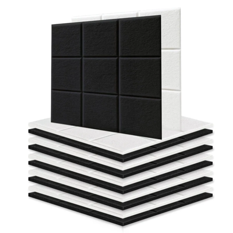 

12 шт./упаковка, акустические панели высокой плотности