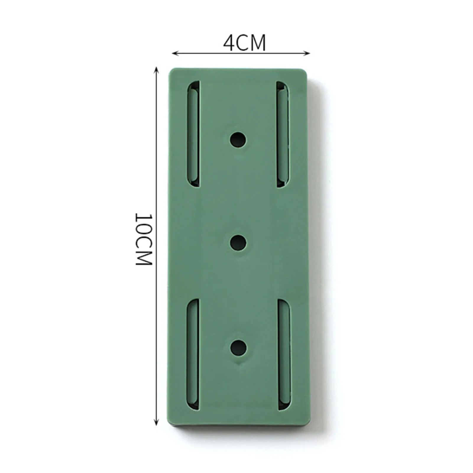 

Socket Storage Shelf Plug Holder 4x10 Cm Base Holder For Power Strip Storage Plug Sticker Stand Home Organization