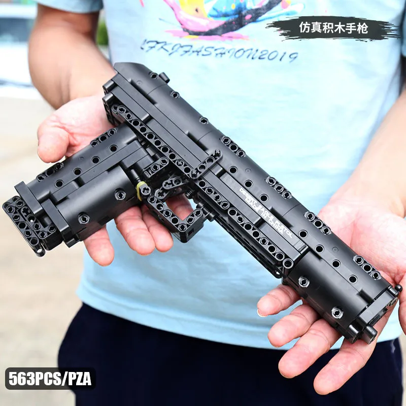 

KING Military Weapons Series The Desert Eagle Gun Model SWAT Pistol Building Blocks City MOC Game Weapon Gun Toys For Boys