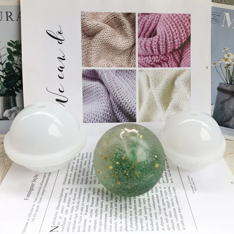 Круглая форма в виде свечи для свечей ручной работы силиконовый инструмент мыла