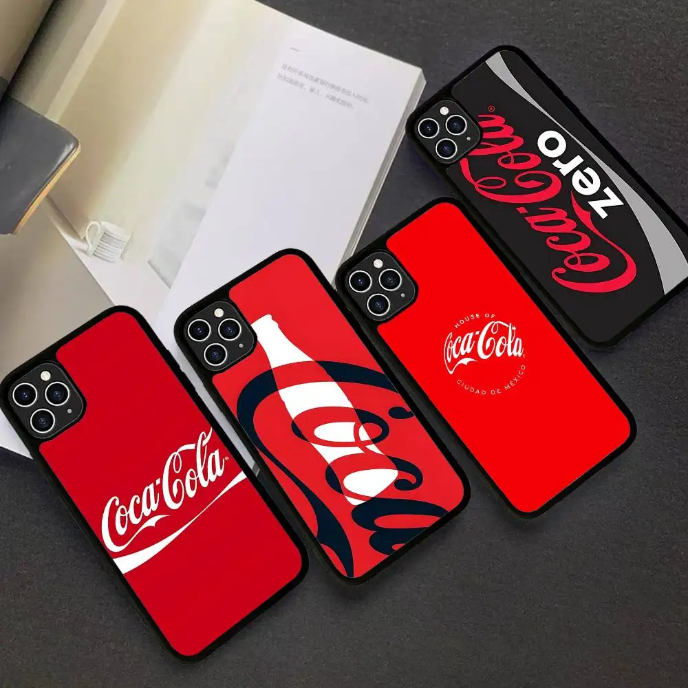 Фото Ретро-чехол для телефона C-Coca C-Cola для iPhone 16 Pro Max 15 14 Plus 14 13 12 11 17, чехол-накладка из PC+TPU №2