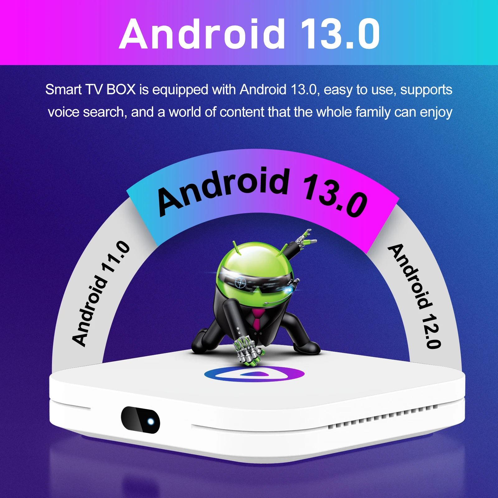 H96MAX M1 Android 13 Smart TV Box 4К