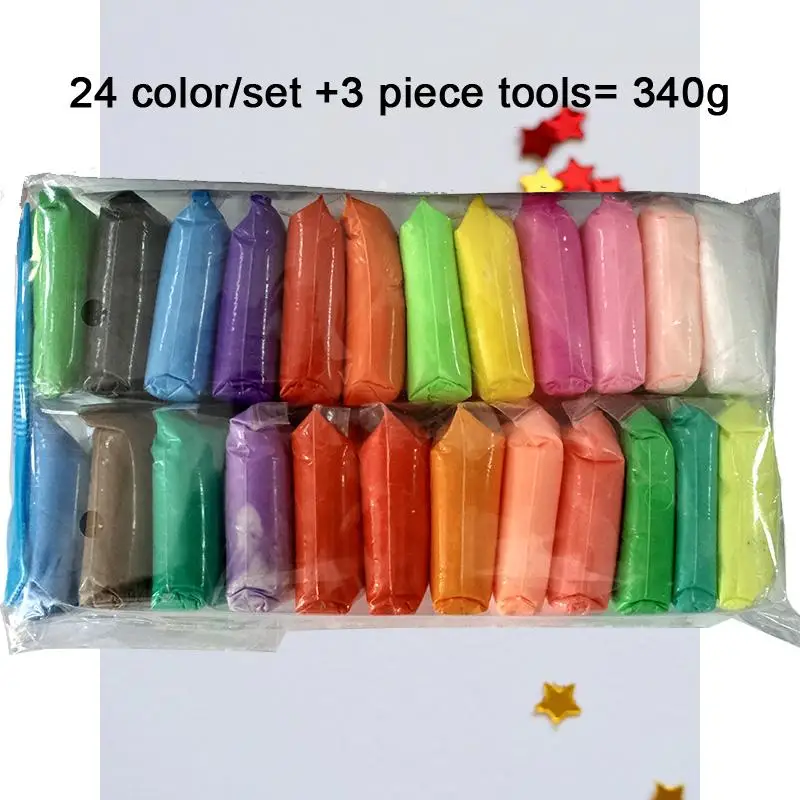 

Create Endless Fun with 36 Color Light Soft Clay DIY Toys Modeling Clay and Slime Early Education Air Dry Polymer Plasticine -