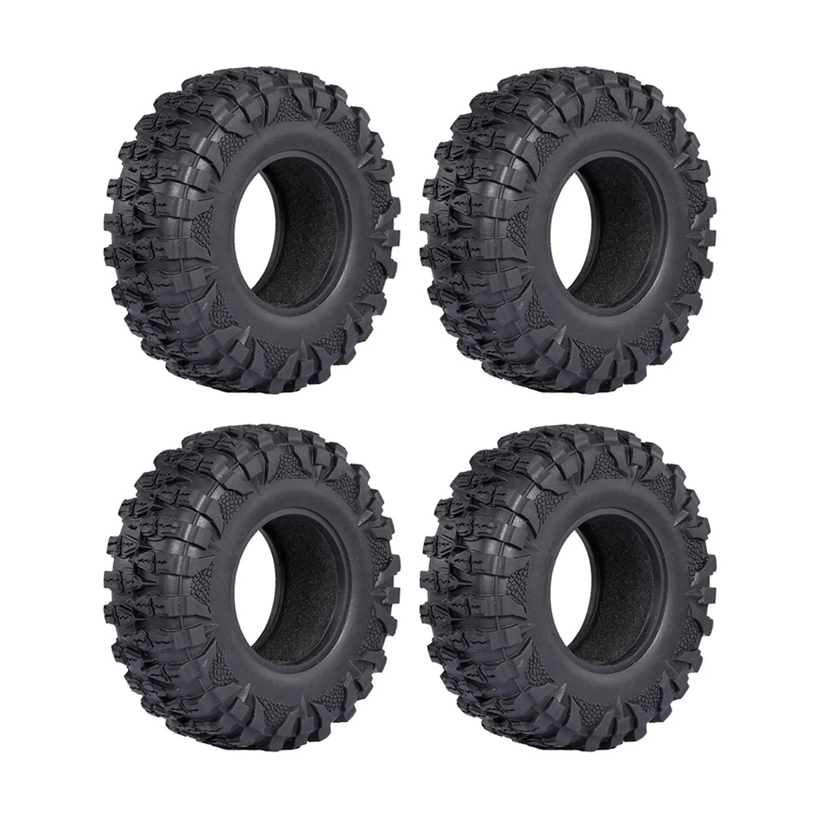 

4 шт. 2,2 дюймовые Резиновые Колесные шины для 1/10 RC Rock Crawler Traxxas TRX4 TRX-6 Axial 4x2,2 дюйма колесные шины