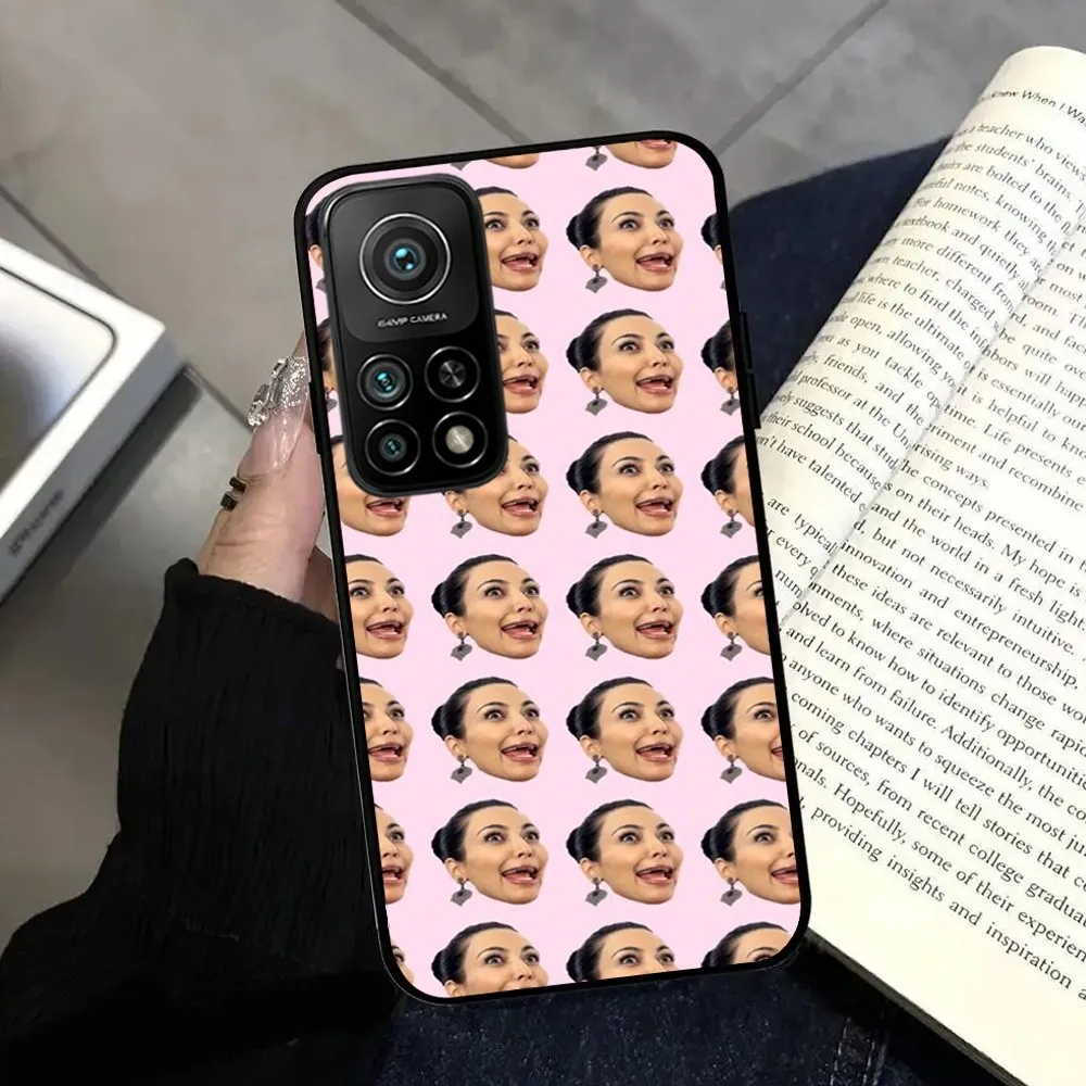 Чехол для телефона K-Kim K-Kardashian Actress Samsung A 50 52 72 73 80 91 32 51 71 Черный силиконовый мягкий