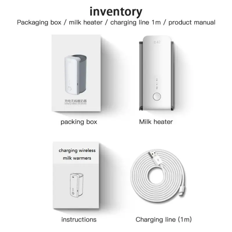 

Портативная подогреватель молока с USB-зарядкой