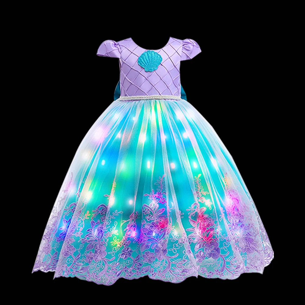 Платье принцессы со светодиодной подсветкой