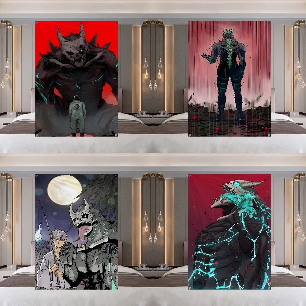 K-Kaiju-ES N-No 8 большой размер магазин художественная акция рекламная стенд флаг