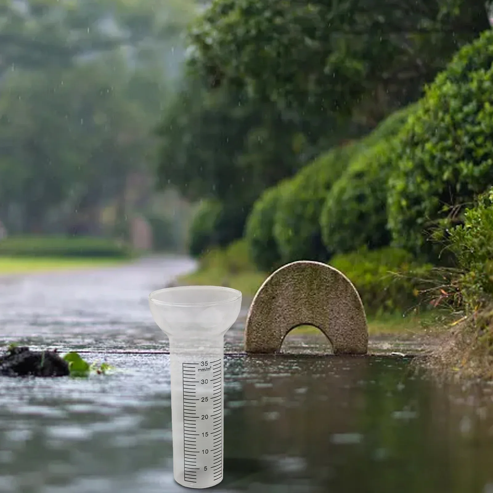 szkło zamienne do miernika deszczu Szklany miernik deszczownicy 35 mm Przyrządy analizy pomiarów